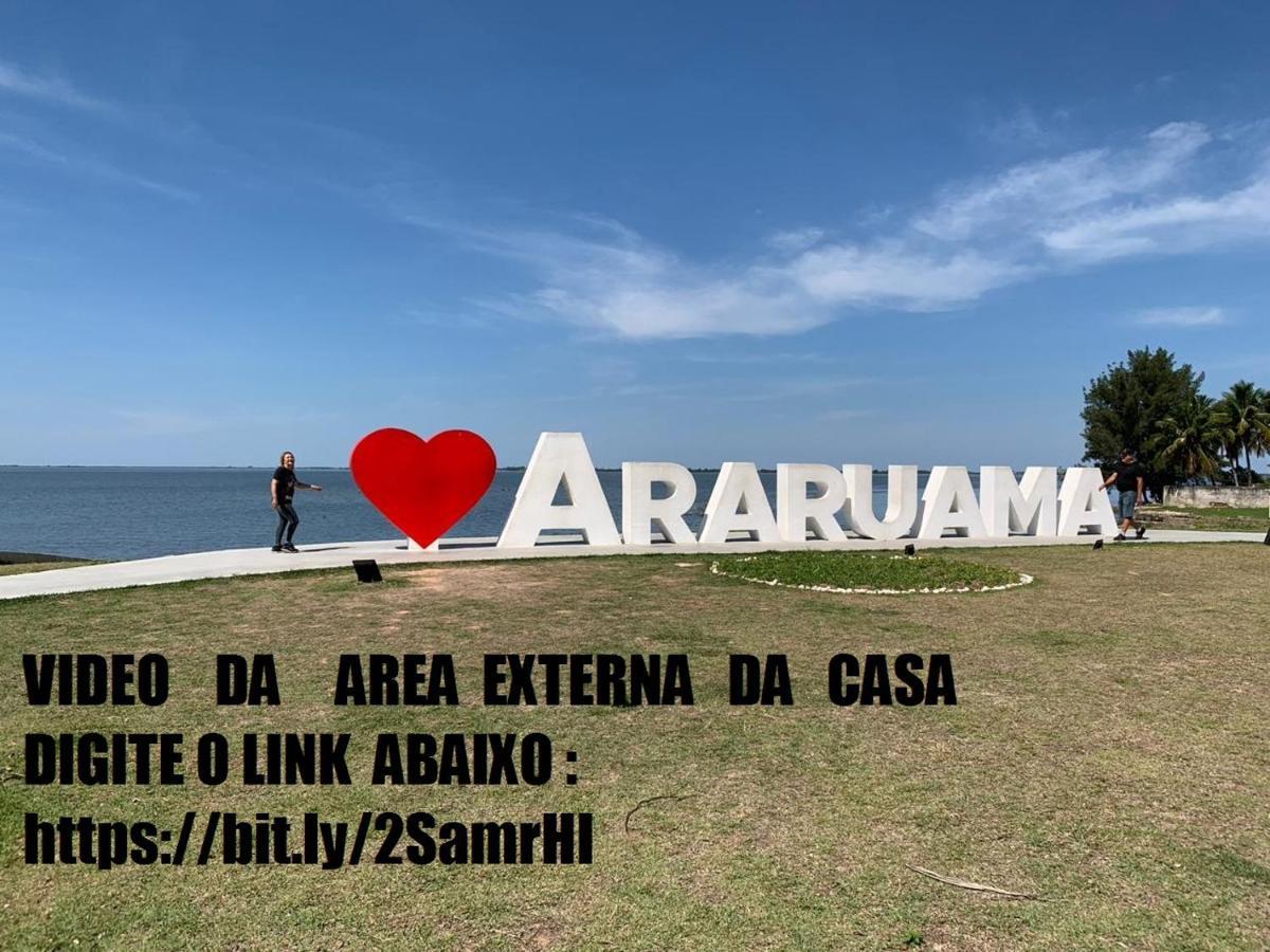 Villa Recanto Verde Araruama Com Piscina E Campo De Futebol Exterior foto